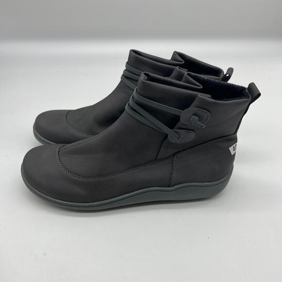 Ankle Boots Round Toe Casual Comfortable Lightweight Gray Size 9US /40CN - Picture 3 of 14